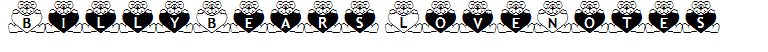 BillyBears LoveNotes