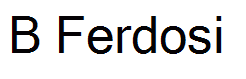 B Ferdosi