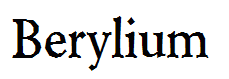 Berylium