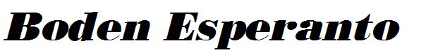 Boden Esperanto