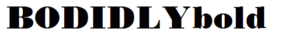 BODIDLYbold