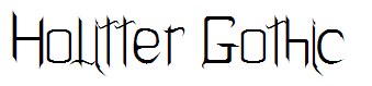 Holitter Gothic