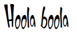 Hoola boola