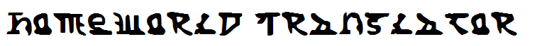 Homeworld Translator