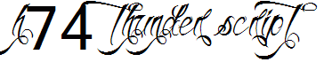 H74 Thunder Script