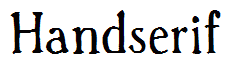 Handserif