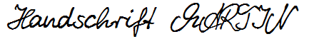Handschrift MARTIN