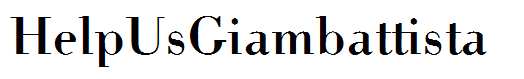 HelpUsGiambattista