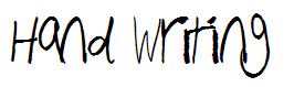 Hand Writing