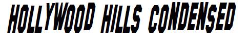 Hollywood Hills Condensed