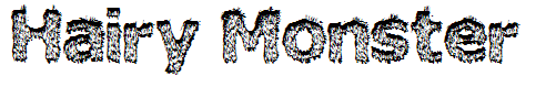 Hairy Monster