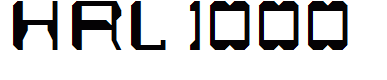 HAL 1000