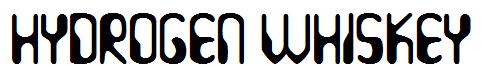 Hydrogen Whiskey