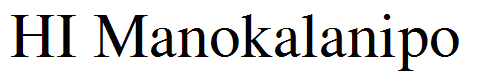 HI Manokalanipo