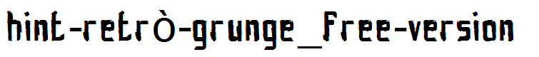 hint-retrò-grunge_free-version