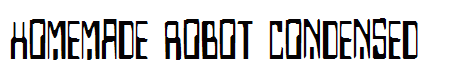 Homemade Robot Condensed