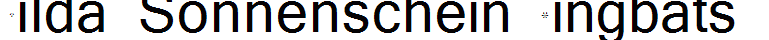 Hilda Sonnenschein Dingbats