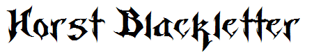 Horst Blackletter