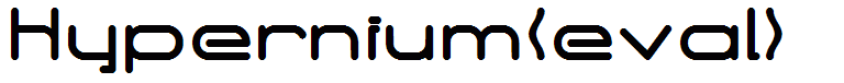 Hypernium(eval)