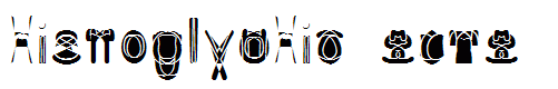 hieroglyphic sans