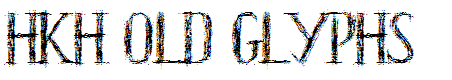 HKH Old Glyphs