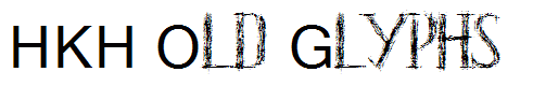 HKH Old Glyphs