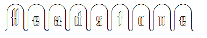 Headstone
