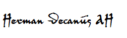 Herman Decanus AH