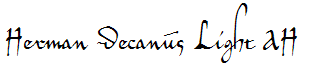 Herman Decanus Light AH