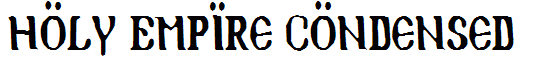 Holy Empire Condensed