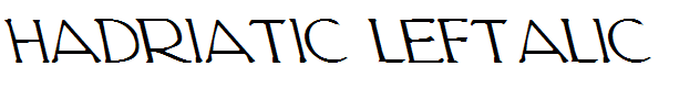 Hadriatic Leftalic