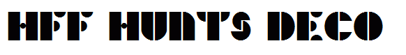 HFF Hunts Deco