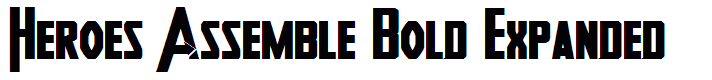 Heroes Assemble Bold Expanded