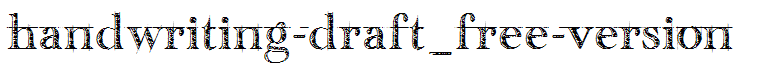 handwriting-draft_free-version