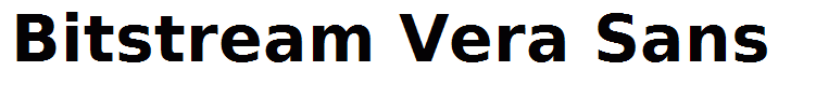 Bitstream Vera Sans