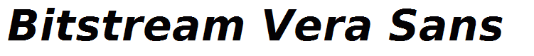 Bitstream Vera Sans