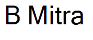 B Mitra
