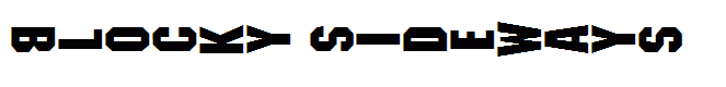 Blocky Sideways