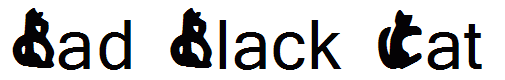 Bad Black Cat