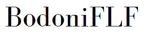 BodoniFLF
