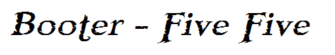 Booter - Five Five