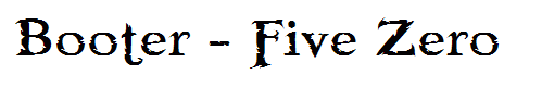 Booter - Five Zero