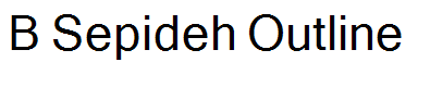 B Sepideh Outline
