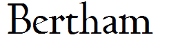 Bertham