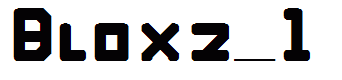 Bloxz 1