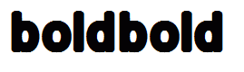 boldbold