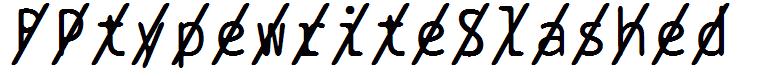 BPtypewriteSlashed