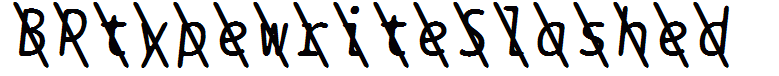 BPtypewriteSlashed