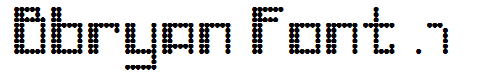 Bbryan Font .1