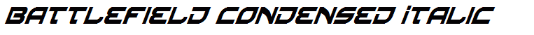 Battlefield Condensed Italic